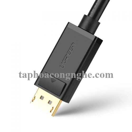 Ugreen 10236 3M màu Đen Cáp chuyển đổi DP sang VGA Hỗ trợ độ phân giải Full HD 1080P DP105 30010236